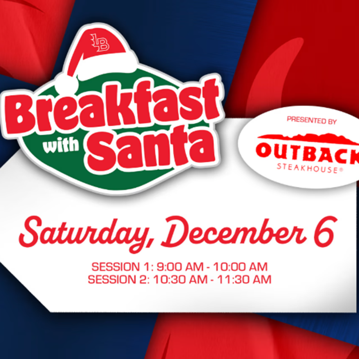 Breakfast with Santa at Louisville Slugger Field